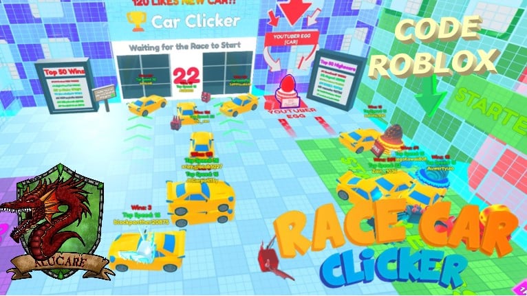 Roblox : Code 🚀 Race Car Clicker December 2023 - Alucare